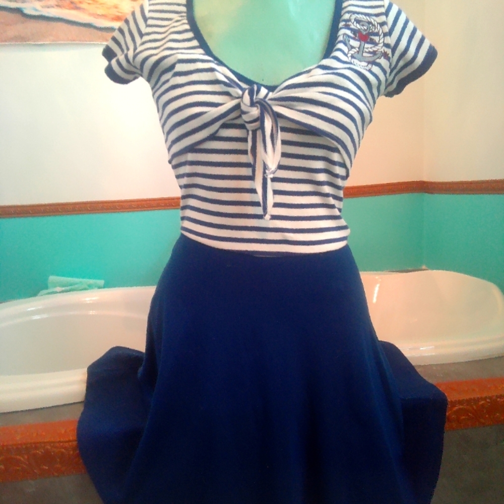Hell bunny sailor dress size xs